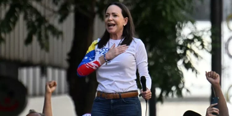 María Corina Machado, detenida tras sufrir un tiroteo contra su comitiva